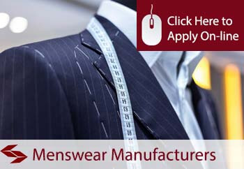 menswear manufacturers commercial combined insurance