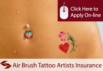 self employed air brush tattoo artists liability insurance