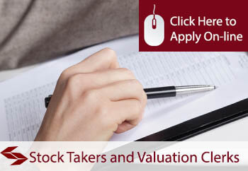 employers liability insurance for stocktaking and valuation clerks 