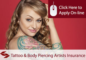 self employed tattoo and body piercing artist liability insurance