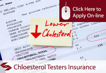 self employed cholesterol testers liability insurance