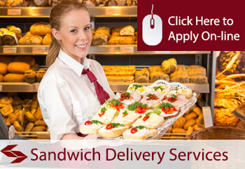 self employed sandwich delivery services  liability insurance