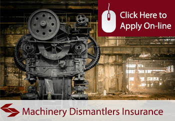 self employed machinery dismantlers  liability insurance
