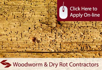   tradesman insurance for woodworm and dry rot control contractors 