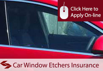 self employed car window etchers liability insurance