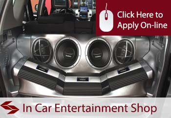 shop insurance for in car entertainment shops