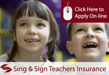 employers liability insurance for sing and sign teachers