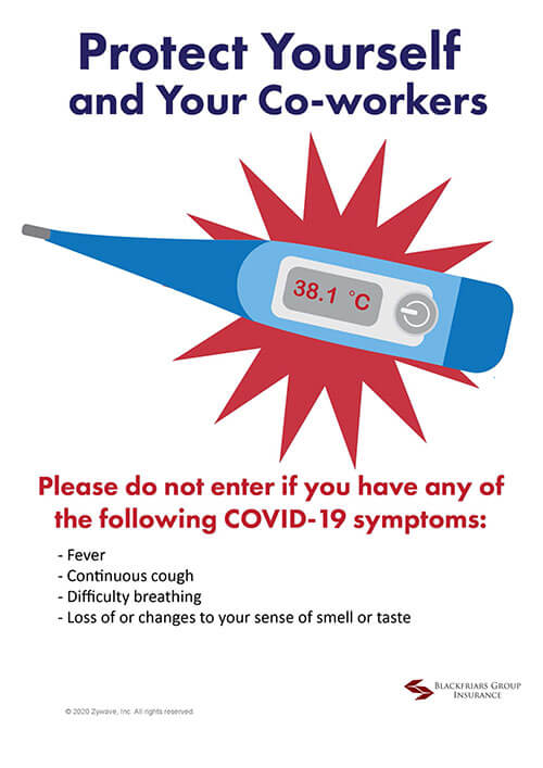 identify the symptoms of COVID-19
